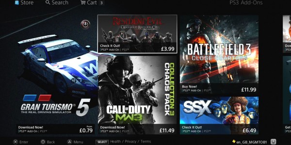 PlayStation Store Update